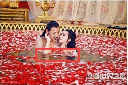 范冰冰张丰毅被爆曾水下假戏真做,水中倒影现端倪(组图)
