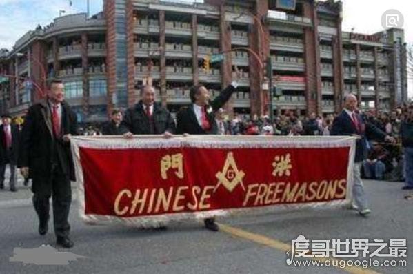 中国洪门老大林绅葬礼,九万马仔送行(美方出动20万名警察防暴乱)