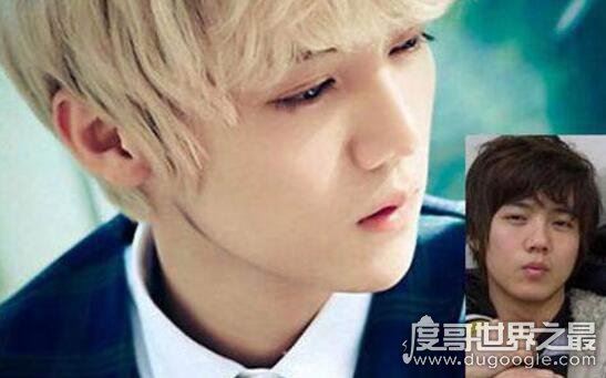 鹿晗整容前照片对比，从小吃可爱多长大的母胎美男