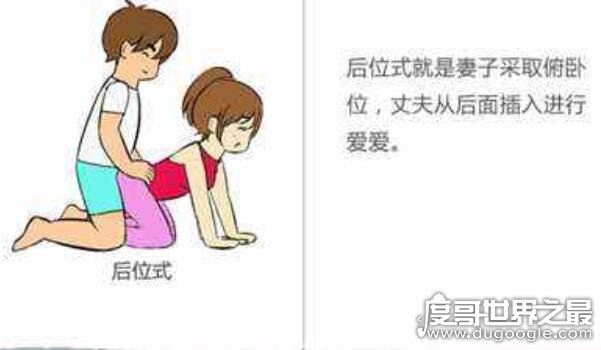 男女后背体位姿势图解，很容易碰到女生G点(最受男女欢迎)