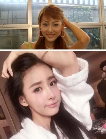 贾青整容前后照片对比，自曝素颜照捏鼻证清白