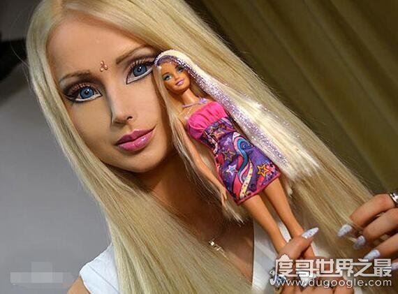 真人版芭比娃娃,valeria lukyanova(看着像个假人)