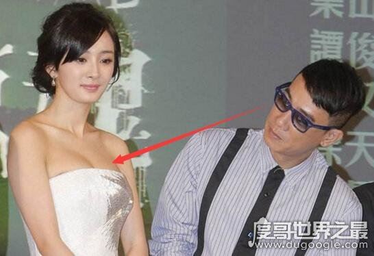 杨幂胸围激增至E罩大奶，娇俏少女如今变性感少妇