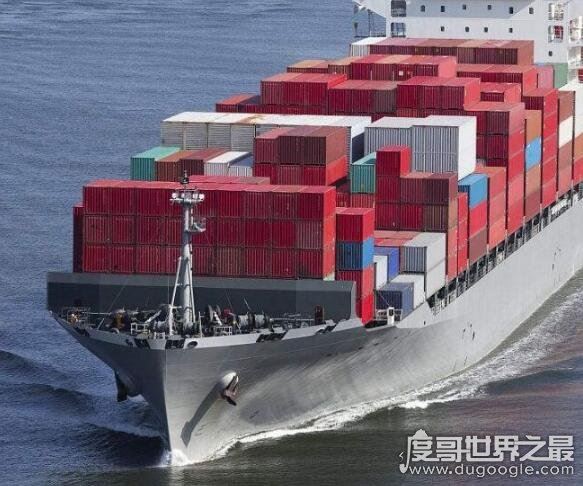 世界上最大的货轮，中国制造世界最大级别集装箱船(长达400米)