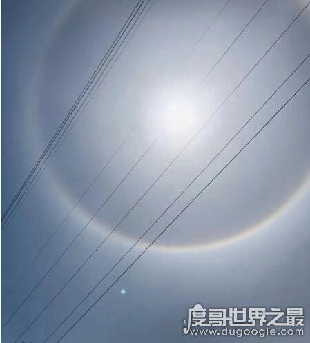 日晕预示着什么，乃不祥之兆预示着灾祸将发生(全是谣言)