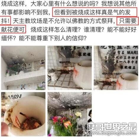 蓝洁瑛墓碑被熏黑的真相,被粉丝烧纸祭拜给熏黑(现场图)
