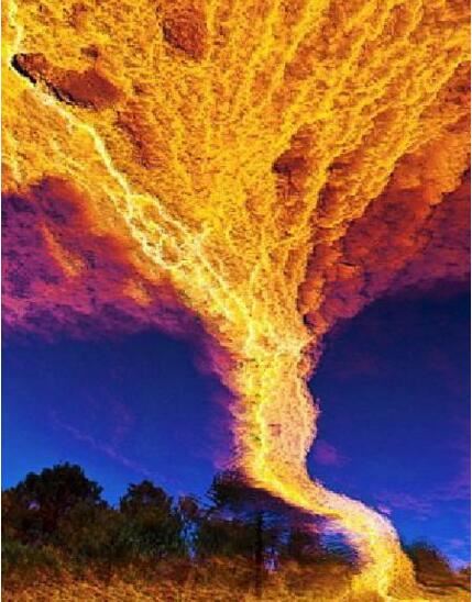 世界七大火焰龙卷风，5次就发生在美国(破坏力超强)