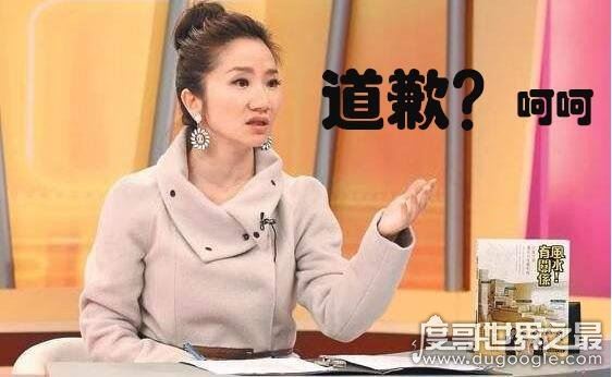 陶晶莹道歉已成常态,怼天怼地怼自己就跟玩/傻叉似的