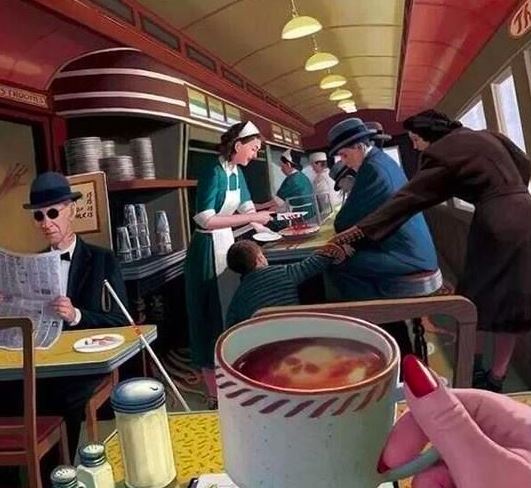 看5秒吓死人的恐怖图片，不是女鬼或者血腥动图（考考眼力）