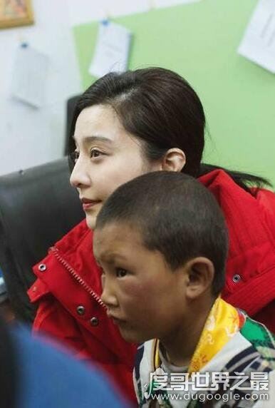 范冰冰素颜做公益，被网友质疑＂洗白＂(素颜依旧美艳)