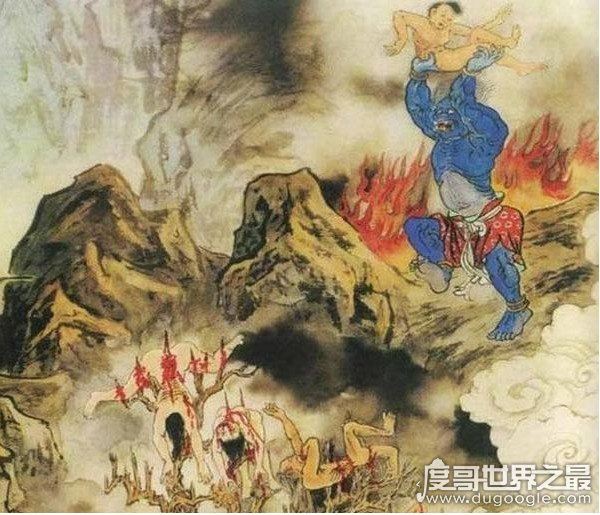十八层地狱详细图解，你搞错了(并不是一层层直到十八层)