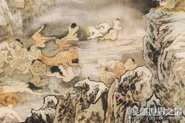 十八层地狱详细图解，你搞错了(并不是一层层直到十八层)