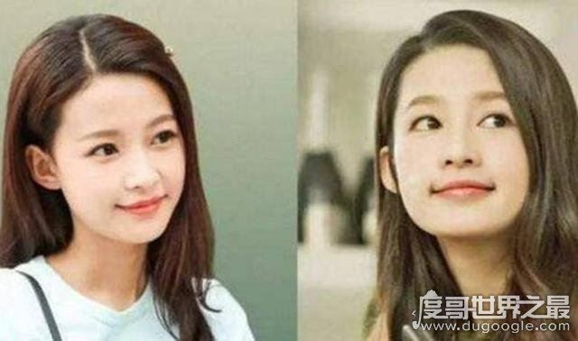 孙怡李沁长得太像了,卸妆后一眼就能辨出(一个像少女一个像大妈)