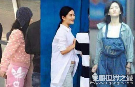 谢娜怀孕20周大肚照曝光，挺大肚子何炅小心搀扶