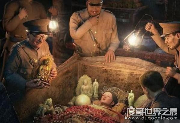 慈禧墓被盗历史真相震惊世人，慈溪惨遭盗墓贼毁容辱尸(超变态)