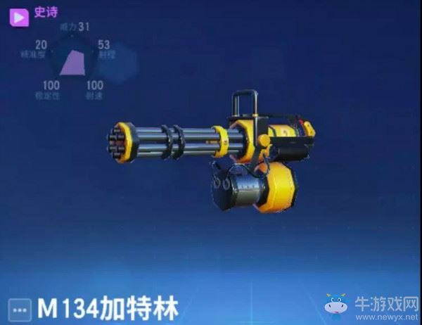 世界上杀伤力最强的枪，加特林M134射速达到6000发分钟(火神炮)