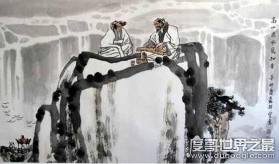 俞伯牙和钟子期的故事，知音难寻(钟子期死后伯牙终生不再弹琴)