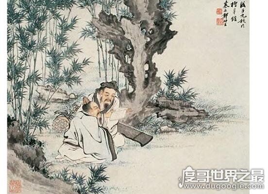 俞伯牙和钟子期的故事，知音难寻(钟子期死后伯牙终生不再弹琴)