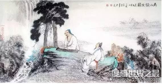 俞伯牙和钟子期的故事，知音难寻(钟子期死后伯牙终生不再弹琴)