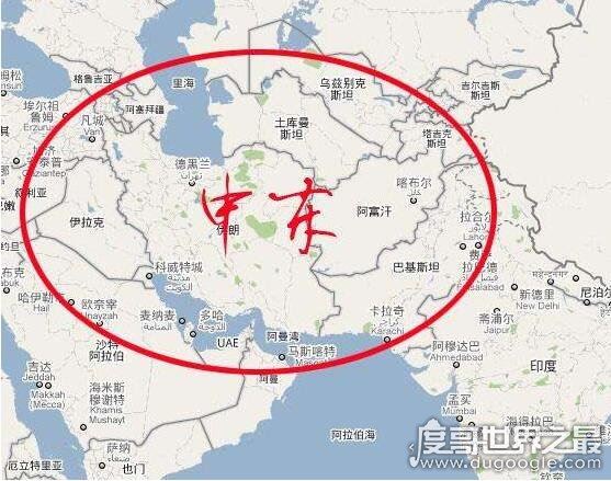 中东指哪些国家,含巴勒斯坦一共有23个国家(大概有将近5亿人)