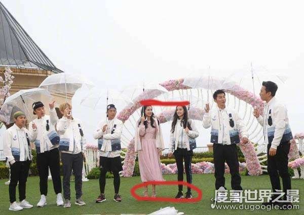 杨颖身高168杨幂身高167,两人站一起竟差距悬殊(杨颖谎报身高)