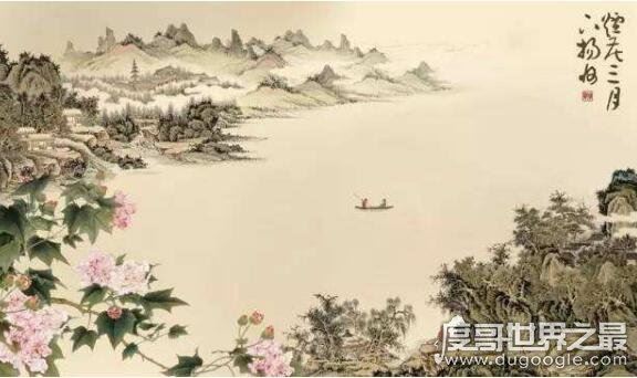 烟花三月下扬州烟花指的什么,是指柳絮如烟、繁花似锦的春天
