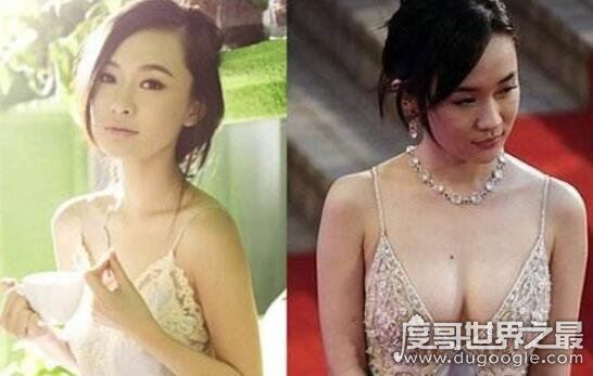 霍思燕的胸围进化史,怀孕后从A贫乳激增D爆乳