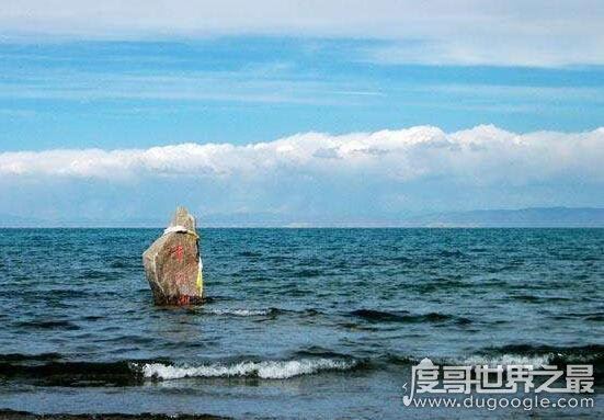 赛里木湖水怪之谜,是一种像帆船底的白色生物(整体长度有4米)