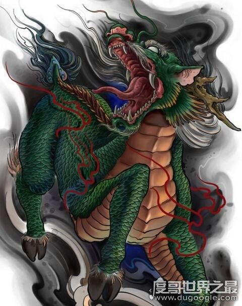 神兽火麒麟图片盘点，中国古代祥瑞神兽的传说