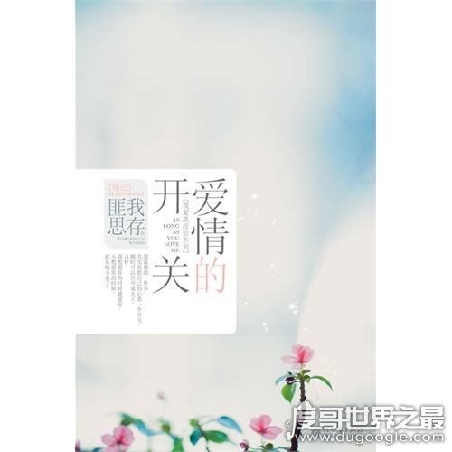 都市言情小说排行榜前10名，《爱情的开关》排名第一（当之无愧）