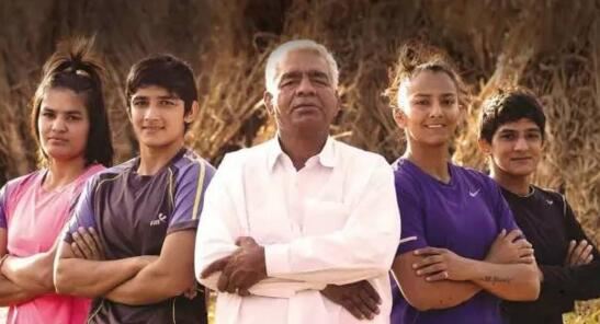 摔跤吧爸爸原型事件，印度真实的冠军家庭人物