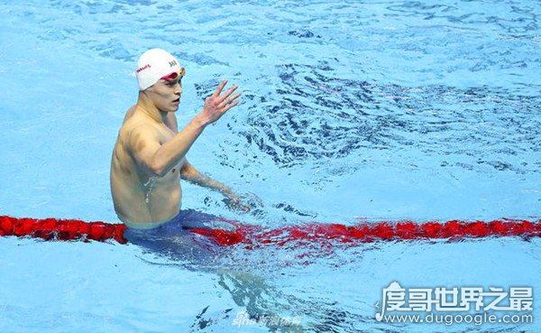 孙杨晋级自决赛,其母杨敏亲临现场督战(霍顿惨遭淘汰)