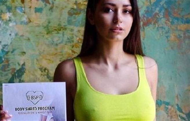 俄罗斯健身女神helga lovekaty,不科学的身材让网友疯狂了