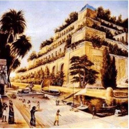 古巴比伦空中花园，是真实存在(乃世界八大奇迹之一)