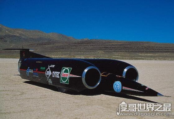 世界上最快的车，超音速推进号时速1228公里