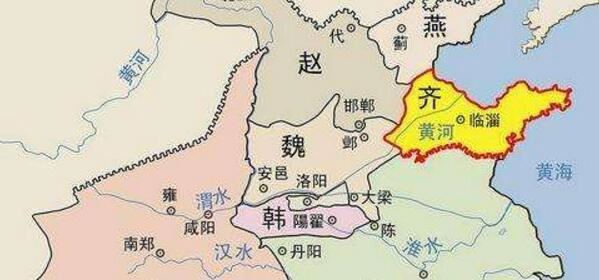 战国七雄地图古今对比，战国七雄是哪七国(我是楚国人)