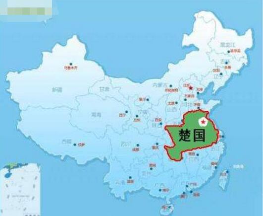 战国七雄地图古今对比，战国七雄是哪七国(我是楚国人)