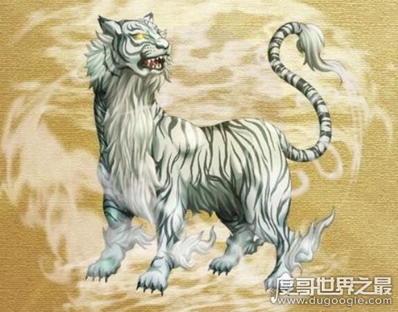 中国古代十大远古神兽，青龙/白虎/玄武/朱雀还被称为天之四灵