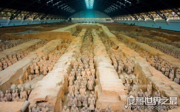 世界上最大的墓穴,秦始皇陵工程浩大前所未有(包括兵马俑坑)