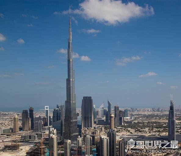 世界上最高的楼层排名,迪拜塔162层排第一(楼高828米)