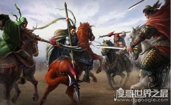 历史上三英战吕布谁赢了，刘关张三兄弟(吕布落荒而逃)
