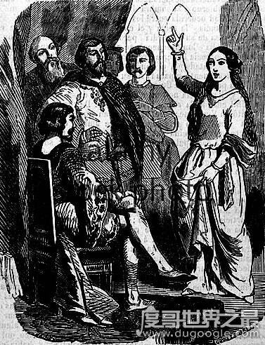 法国民族英雄圣女贞德的故事，耶稣派下来拯救法国的天使