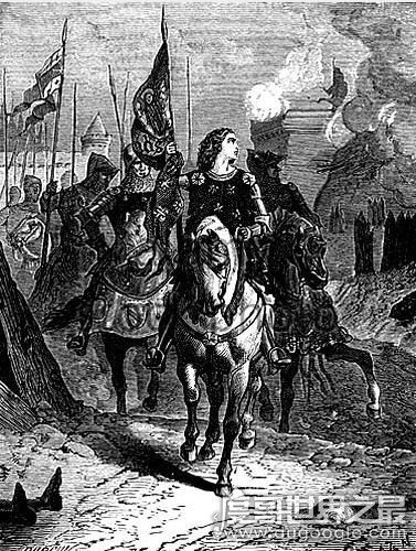 法国民族英雄圣女贞德的故事，耶稣派下来拯救法国的天使