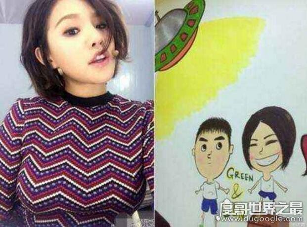 谢依霖老公神秘身份曝光，Green是她高中暗恋对象(很帅气)