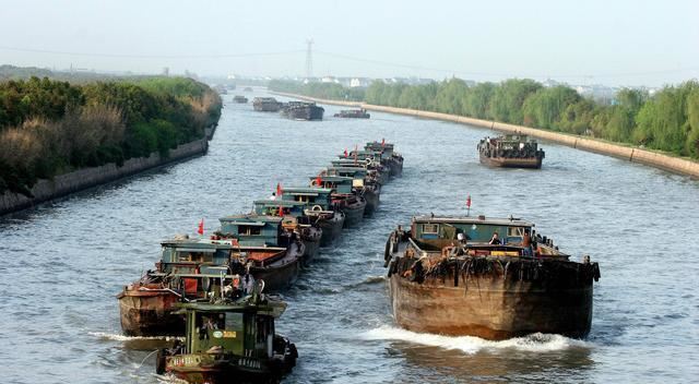 世界上最长的人工河流，京杭大运河长达1797千米（横贯南北）