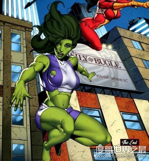 漫威超级英雄之女绿巨人，能够自由控制变身(已战死)