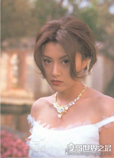 藤原纪香年轻时的照片，一个让郭富城沉沦得无法自拔的女人