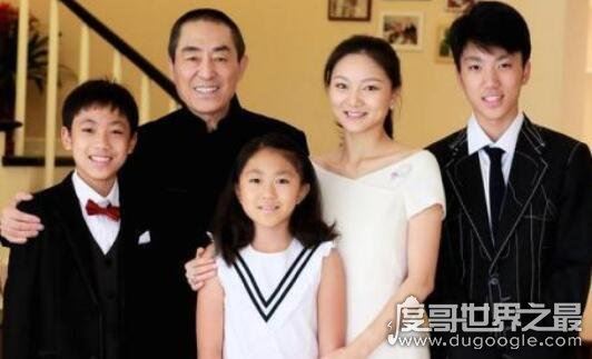 张艺谋妻子陈婷年轻时照片,颜值很高很耐看(两人相差31岁)
