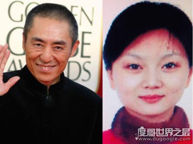 张艺谋妻子陈婷年轻时照片，颜值很高很耐看(两人相差31岁)