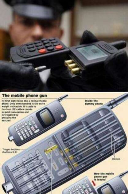 世界十大异形枪，匕首枪称霸榜首(又能劈砍又能射击)